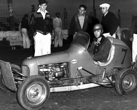 Motor City Speedway - CARL FORBERG MIDGET CHAMP 1948 FROM STEVE WOLSKI